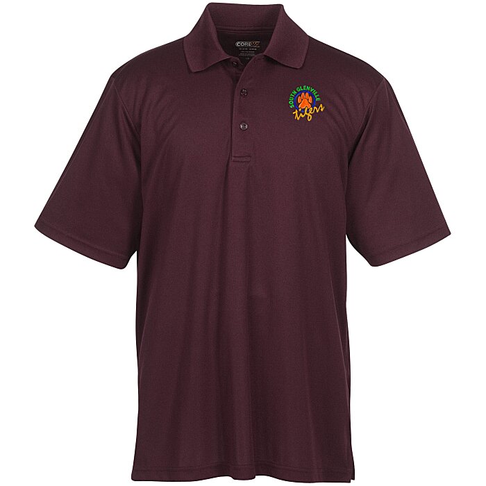 Custom Origin Performance Pique Polo - Men's