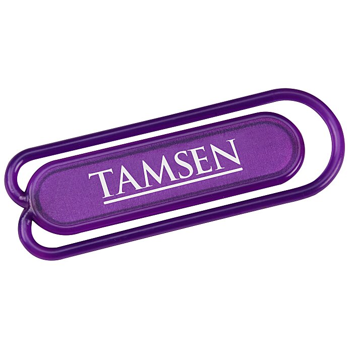 Custom Paper Clippy - Translucent