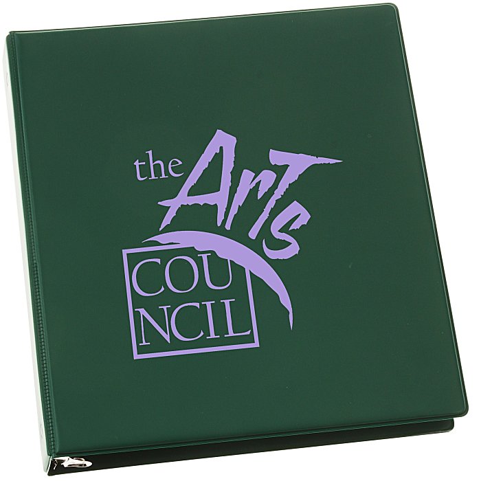 Custom Chandler Ring Binder with Pockets - 1 inch