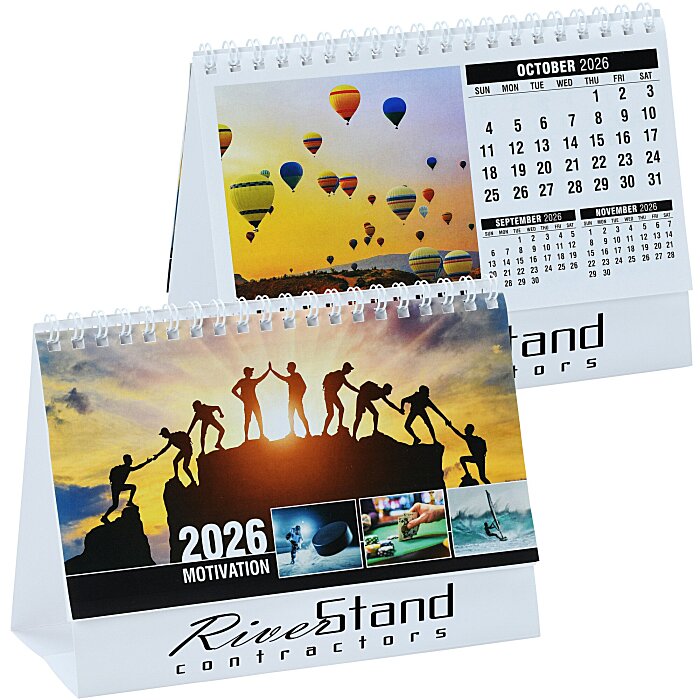 Custom Motivational Desk Calendar