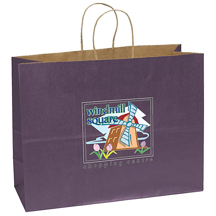 Custom Matte Shopping Bag - 12
