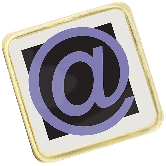 Custom Lapel Pin - Small Square