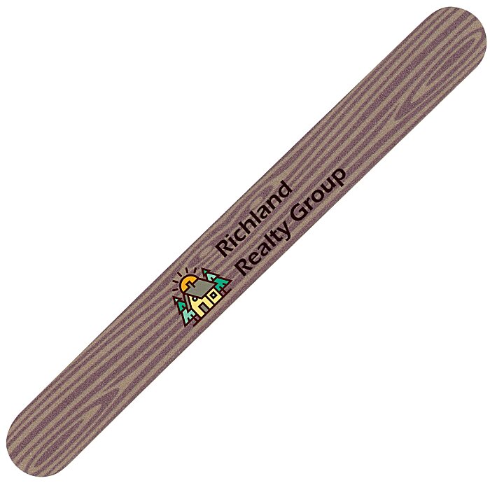 Custom Emery Board - Wood Grain